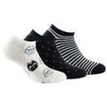 Chaussettes sur Grenoble : Chaussettes Kindy Lot de 3 paires d'invisibles assorties en coton