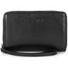 Porte-monnaie LANCASTER Portefeuille &agrave; zippe cuir Paris PM Noir Noir