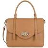 Sac &agrave; main LANCASTER Sac Marble Touch M Camel Marron
