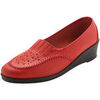 Slip ons Pediconfort Sans-g&ecirc;ne ultra-souples Rouge