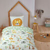 Parures de lit Future Home Parure de lit enfant lion jungle r&eacute;versible Blanc 140x200 cm. . Maison > Parures de lit.