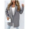 Manteau Kebello Manteau Mi Long F, Gris
