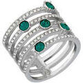 Bague Swarovski Anelli Grenoble
