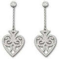 Boucles d'oreille sur Grenoble : Boucles oreilles Swarovski Orecchini