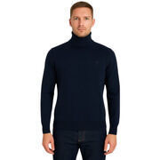 Pull Billtornade - Pull col roul&eacute; - marine Marine
