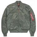 Vestes sur Grenoble : Veste Alpha Industries 191118 MA-1 VF 59 BOMBER-432 VINTAGE GREEN