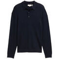Pull Tom Tailor - Pull fin col polo - marine