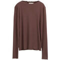 Tee-shirts sur Grenoble : T-shirt Tom Tailor - T-shirt manches longues - marron