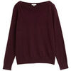 Pull Tom Tailor - Pull col bateau - bordeaux