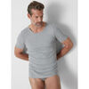 Maillots de corps Daxon by - Lot de 3 maillots de corps col rond Gris