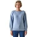Pull Daxon by - Pull encolure bateau torsad&eacute; Bleu