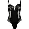 Maillots de corps Selmark Body bustier pr&eacute;form&eacute; armatur&eacute; AURUM Noir