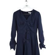 Robe Lk Bennett Robe en soie bleue