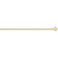 Colliers sur Grenoble : Collier Brillaxis Cha&icirc;ne or jaune 9 carats maille for&ccedil;at 1.4mm Jaune