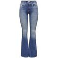 Jeans sur Grenoble : Jeans flare / larges Only 15223514 BLUSJ-MEDIUM BLUE DENIM