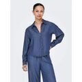 Chemises sur Grenoble : Chemise Only 15337928 CHARIS-DARK BLUE