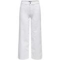 Jeans sur Grenoble : Jeans flare / larges Only 15349810 ANN-MADISON-WHITE DENIM