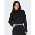Pull sur Grenoble : Pull Only 15329963 CHICK KNT-BLACK