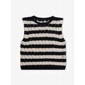 Gilets sur Grenoble : Gilet Only 15345177 CAPRI SL-BLACK/PUMICE