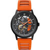 Montre Pierre Lannier Montre Homme PADDOCK Orange Caoutchouc FKM Orange