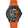 Hommes sur Grenoble : Montre Pierre Lannier Montre Homme PADDOCK Orange Caoutchouc FKM Orange