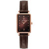 Montre Pierre Lannier Montre Femme ARIANE Chocolat Cuir Chocolat