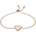 Bracelets Fossil Bracelet Je t'aime dor&eacute; rose Rose Grenoble