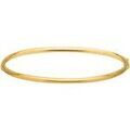Bracelets Brillaxis Bracelet jonc ouvrant rigide or 18 carats 3 mm Grenoble