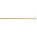 Collier Brillaxis Cha&icirc;ne maille for&ccedil;at or jaune 9 carats 1.4 mm Jaune Grenoble