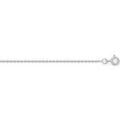 Collier Brillaxis Cha&icirc;ne or blanc maille for&ccedil;at 9 carats Blanc Grenoble