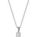 Collier Brillaxis Collier or blanc solitaire diamant 0.05cts