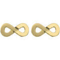 Boucles oreilles Brillaxis Boucles d'oreilles infini tout or Grenoble