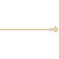 Collier Brillaxis Cha&icirc;ne maille for&ccedil;at or jaune 18 carats 1mm Jaune Grenoble