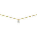 Collier Brillaxis Collier solitaire diamant or 18 carats 0.30 ct