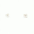 Boucles d'oreille sur Grenoble : Boucles oreilles Bijoux Basques Boucles d'oreilles croix basque argent plates 6mm