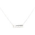 Colliers sur Grenoble : Collier Saunier Collier plaque argent gravure toujours