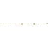 Bracelets Brillaxis Bracelet or jaune avec perles d'eau douce