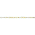 Bracelets sur Grenoble : Bracelets Brillaxis Bracelet or 750/1000 motifs ovales estampes