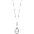Colliers sur Grenoble : Collier Lotus Collier argent pendentif perle