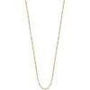 Collier Lotus Collier en argent dor&eacute; petits cubes Jaune