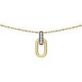Collier Brillaxis Collier motif ovale or 18 carats oxydes Grenoble