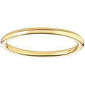 Bracelets sur Grenoble : Bracelets Brillaxis Bracelet jonc fil rond 6mm or 18 carats
