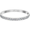 Bracelets Lotus Jonc femme Bliss acier et cristal