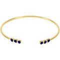Bracelets sur Grenoble : Bracelets Bangle Up Jonc Lumi bleu nuit