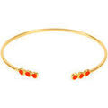 Bracelets Bangle Up Jonc Lumi tangerine Grenoble