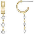 Boucles d'oreille sur Grenoble : Boucles oreilles Fossil Cr&eacute;oles Sadie Shine Bright en laiton dor&eacute; Jaune