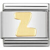 Bracelets Nomination Maillon Alphabet lettre Z or
