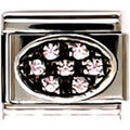 Bracelets Nomination Maillon argent avec OZ rose Grenoble