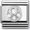 Bracelets Nomination Maillon argent avec OZ Alphabet lettre O
