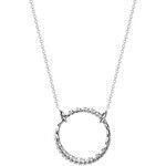 Collier Saunier Collier Tango argent&eacute; Blanc